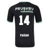 Feyenoord Rotterdam Paixao 14 Venkovní 2024-25 - Fotbalové Dresy (S/S) Feyenoord Rotterdam Paixao 14 Venkovní 2024-25 - Fotbalové Dresy (S/S)
